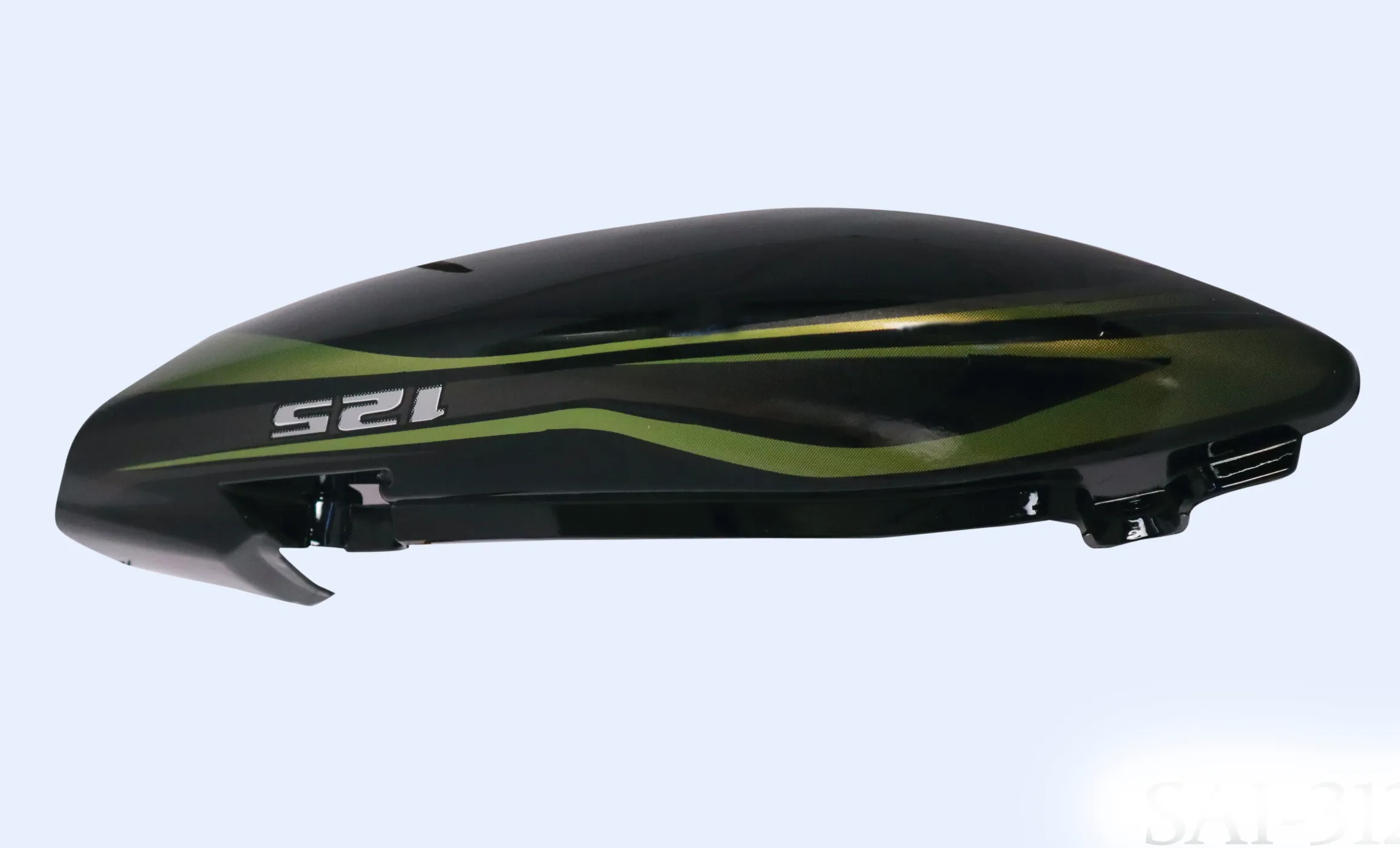 Tail Panel/seat Cowl-bajaj Discover 125cc 3d Type Black(green Stk)