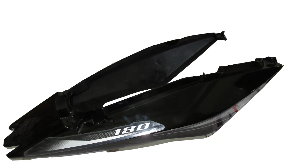 Tail Panel/seat Cowl-bajaj Pulsar Upgrade 180cc Ug-7 Black/silver