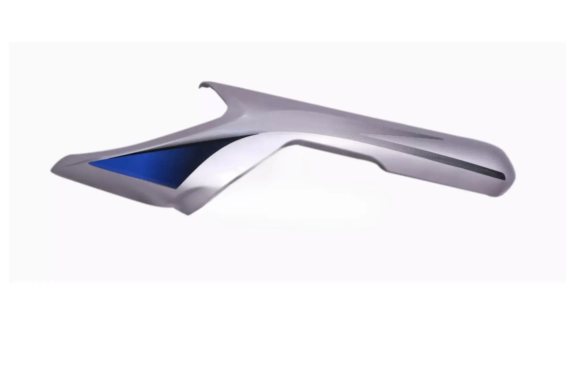 Tail Panel/seat Cowl-hero Cd Deluxe Latest Silver (blue Stk)