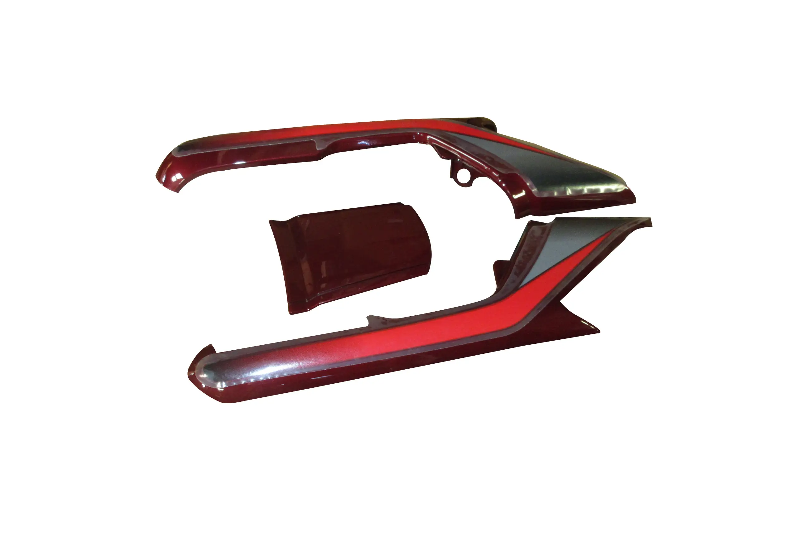 Tail Panel/seat Cowl-hero Cd Deluxe N Wine Red