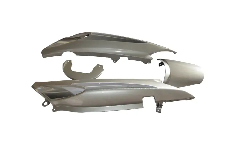 Tail Panel/seat Cowl-hero Glamour N Silver (black Bike)