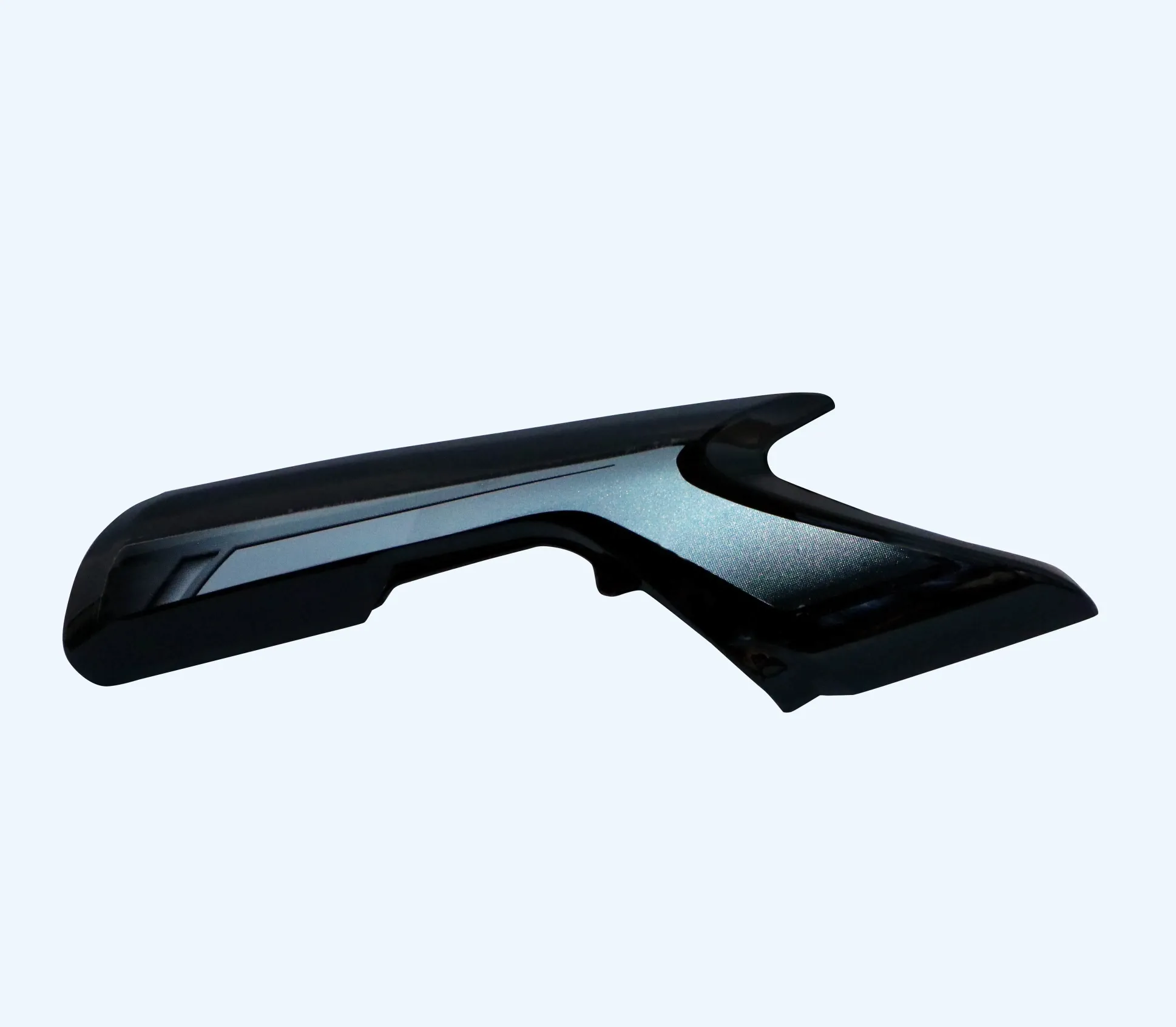 Tail Panel/seat Cowl-hero Hf Deluxe Bs6 Black (silver Stk)