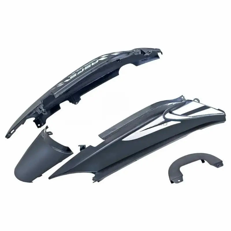 Tail Panel/seat Cowl-hero Glamour Latest N (type-5) Black (silver Bike)