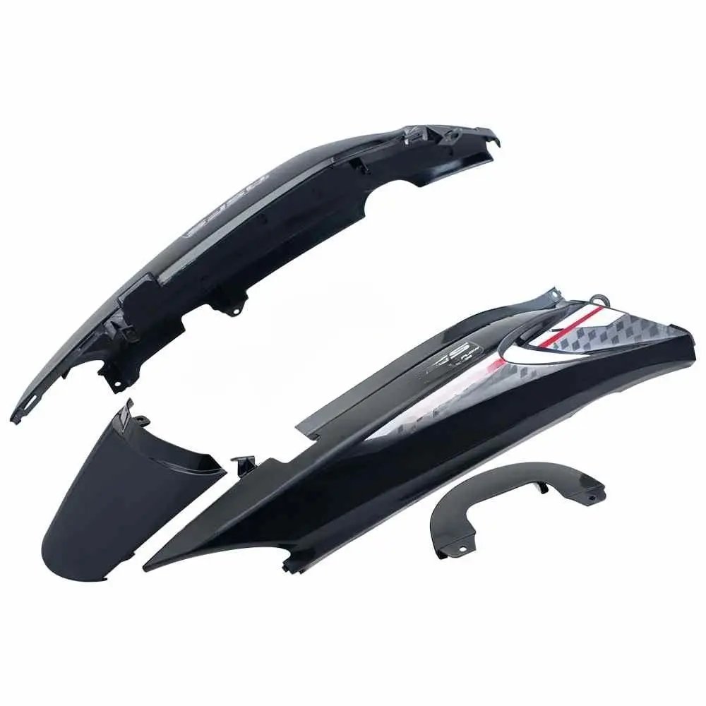 Tail Panel/seat Cowl-hero Glamour Latest N (type-6) Black (silver Bike)