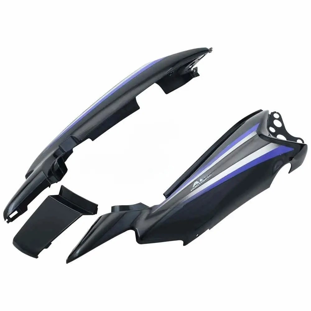 Tail Panel/seat Cowl-hero Splendor Nxg Latest (new Graphics) Black (blue Stk)