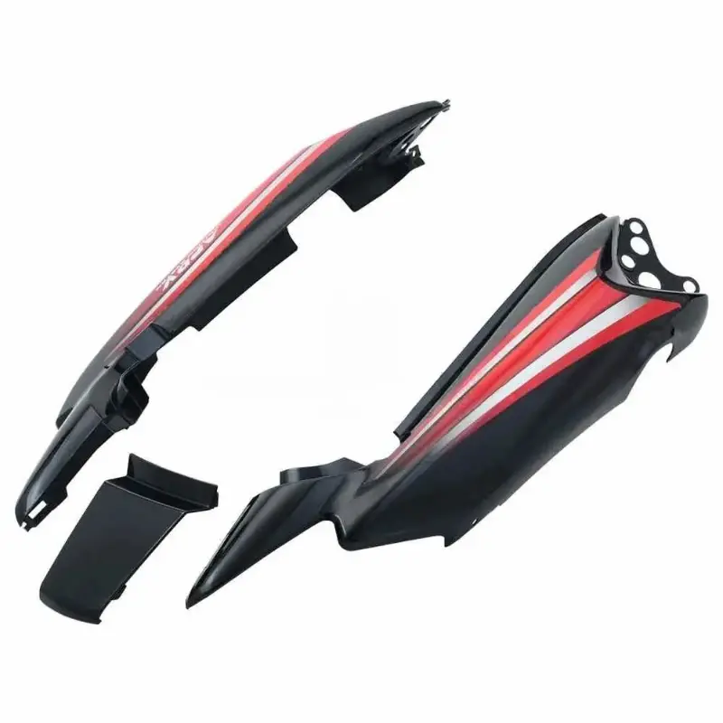 Tail Panel/seat Cowl-hero Splendor Nxg Latest (new Graphics) Black (red Stk)