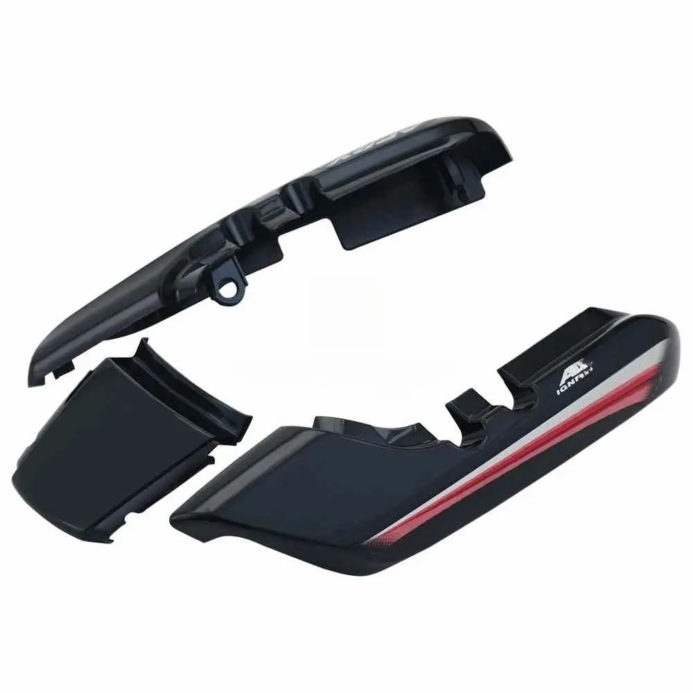 Tail Panel/seat Cowl-hero Splendor Pro (new Graphics) Black (red Stk)