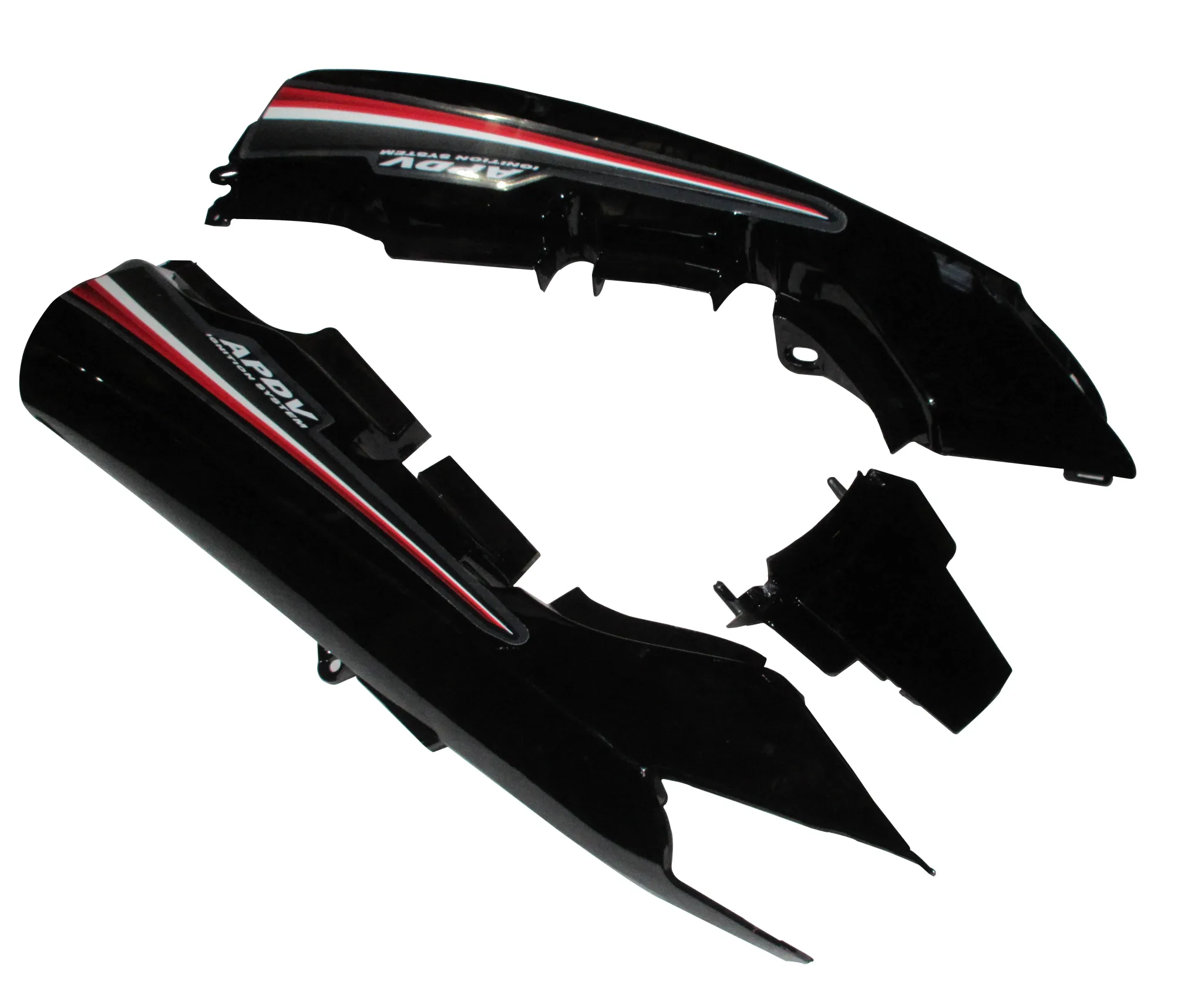 Tail Panel/seat Cowl-hero Passion Pro Type-3 Black (red Stk)