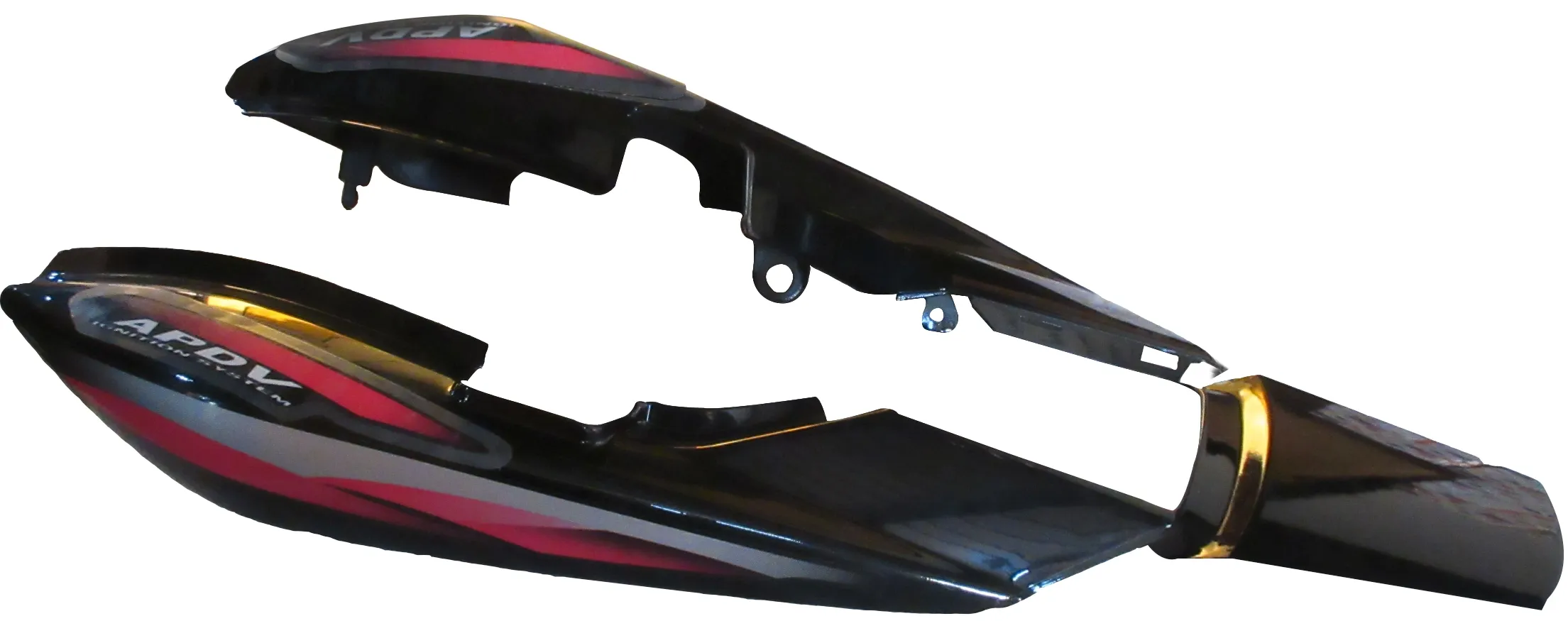 Tail Panel/seat Cowl-hero Splendor Pro Type-4 Black (red Stk)
