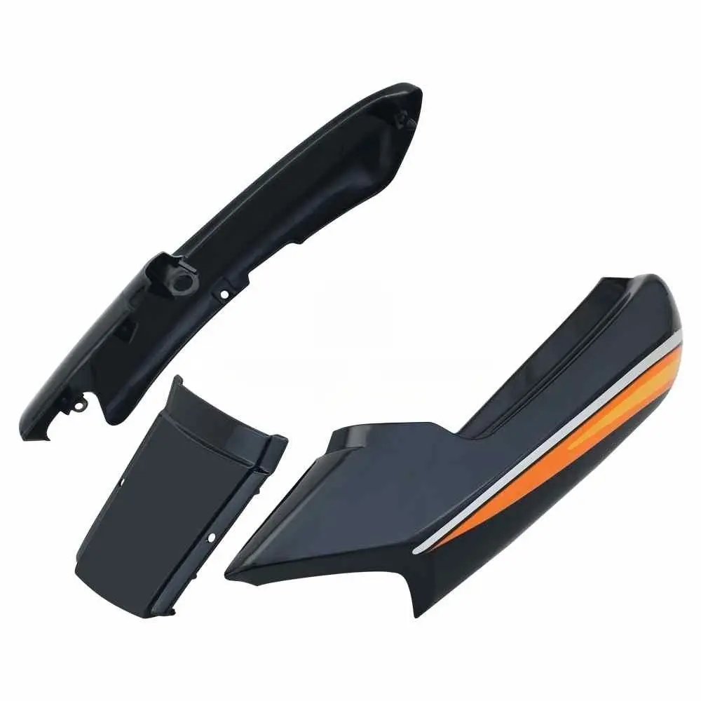 Tail Panel/seat Cowl-hero Super Splendor Black (orange Stk)
