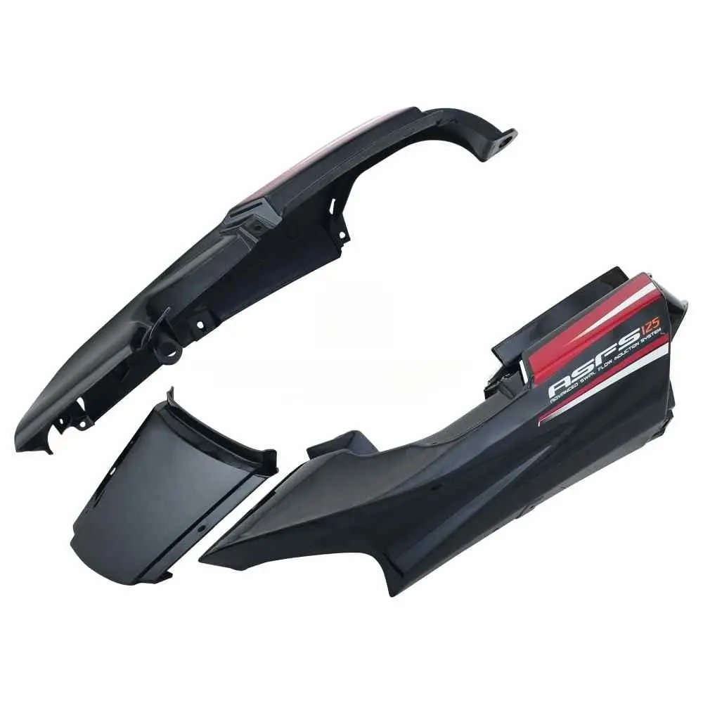 Tail Panel/seat Cowl-hero Super Splendor Latest Type-2 Black (red Stk)