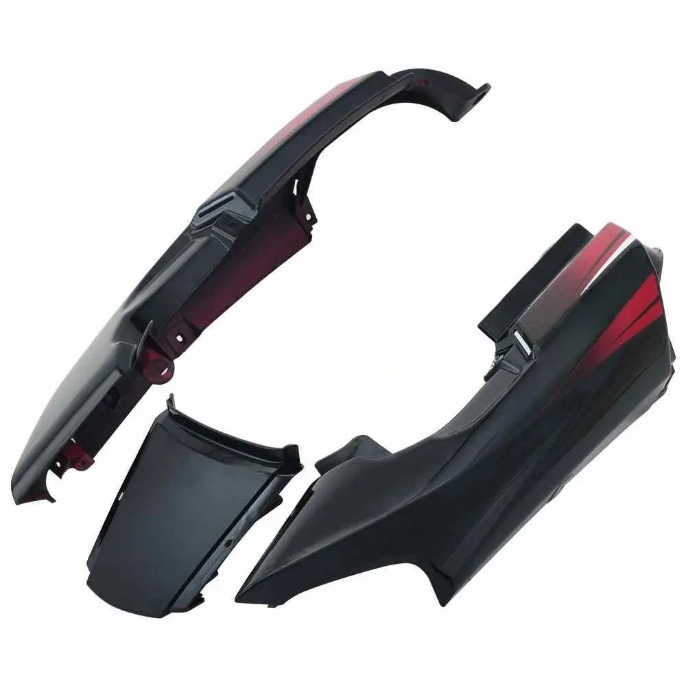 Tail Panel/seat Cowl-hero Super Splendor Latest Type-3 Black (red Stk)