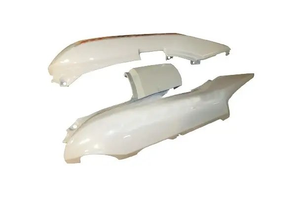 Tail Panel/seat Cowl-honda Cb Shine Dx White