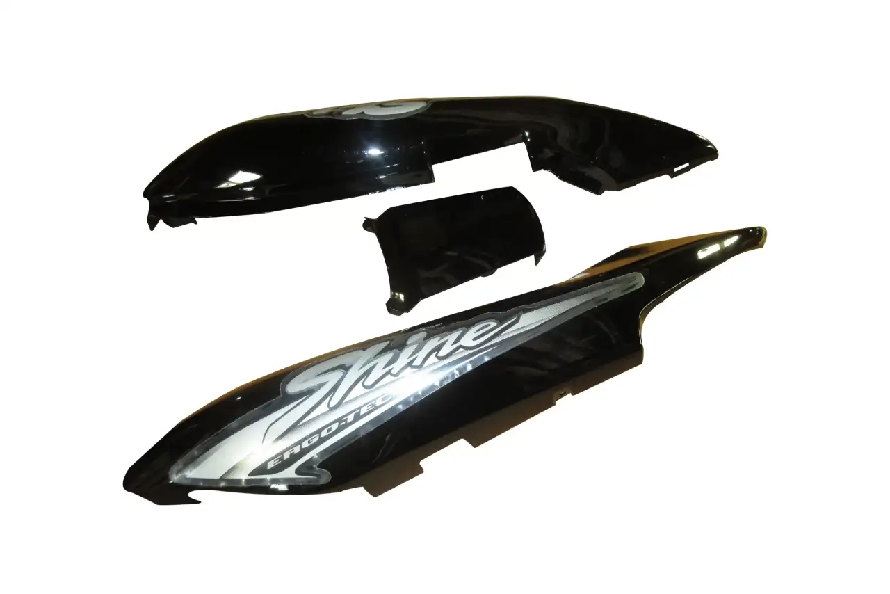 Tail Panel/seat Cowl-honda Shine Latest Black (grey Stk)