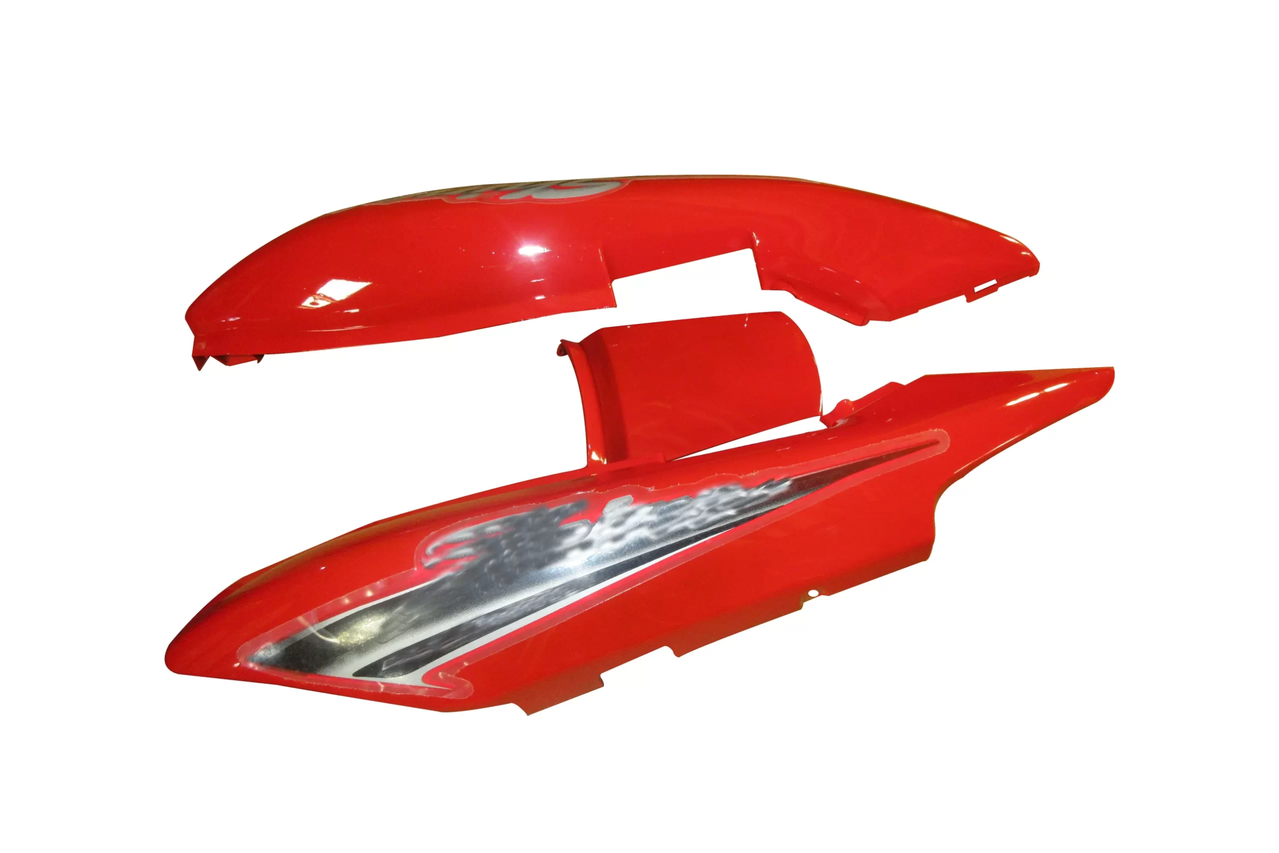 Tail Panel/seat Cowl-honda Shine Latest Sport Red