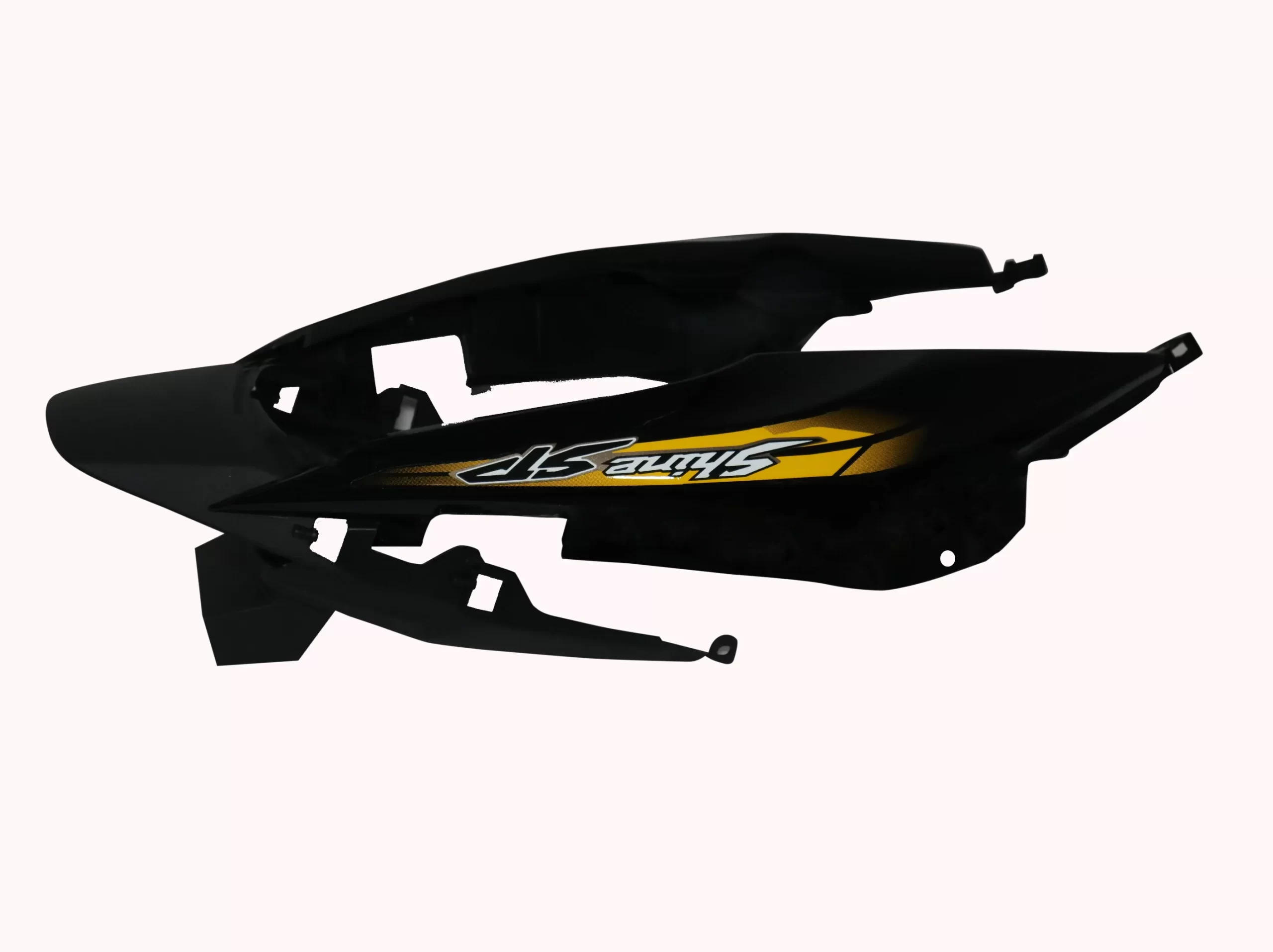 Tail Panel/seat Cowl-honda Shine Sp Type-2 Black (yellow Stk)