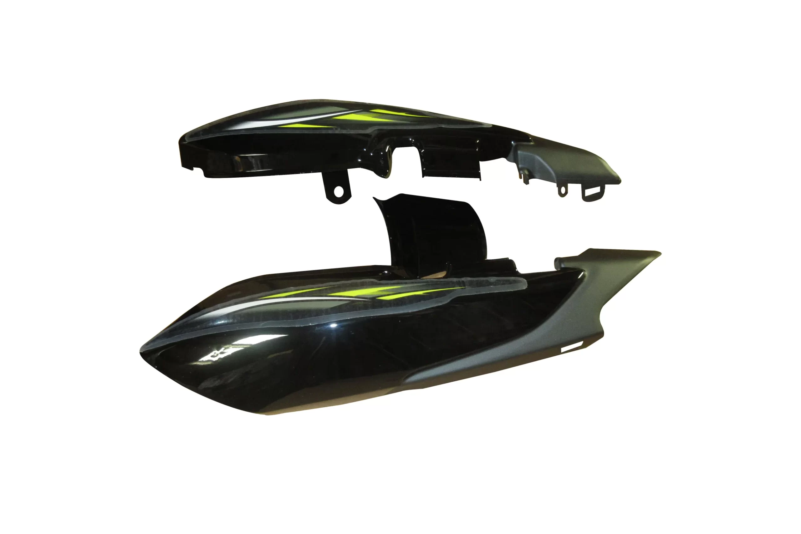 Tail Panel/seat Cowl-tvs Star Cvti 110 N Black (green Stk)