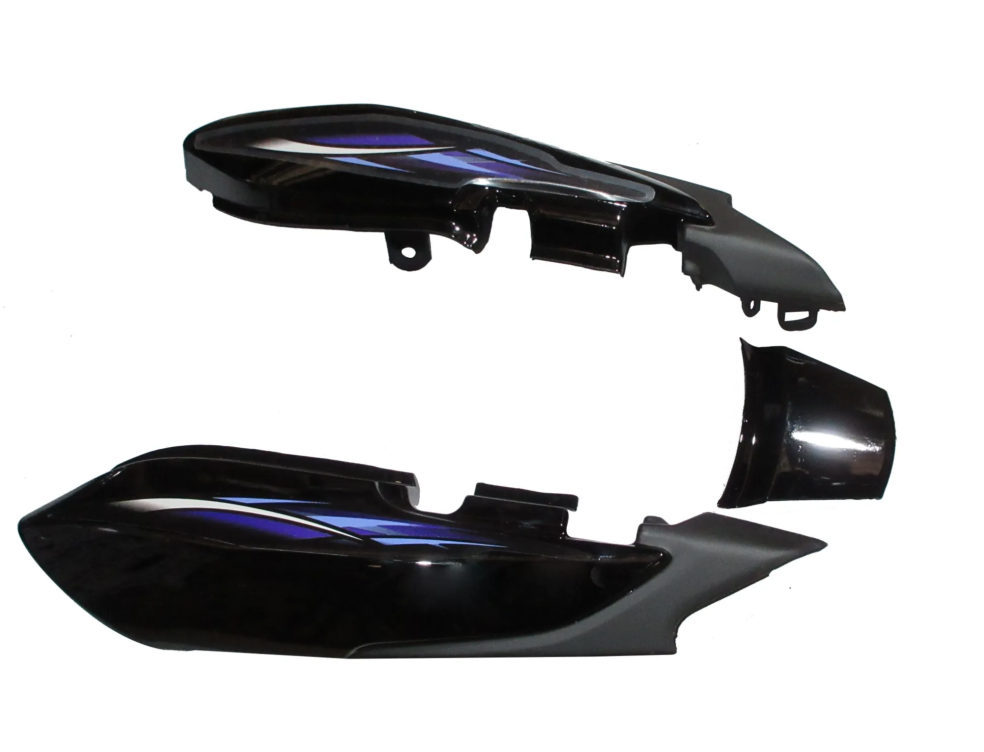 Tail Panel/seat Cowl-tvs Star Cvti 110 N Black (purple Stk)