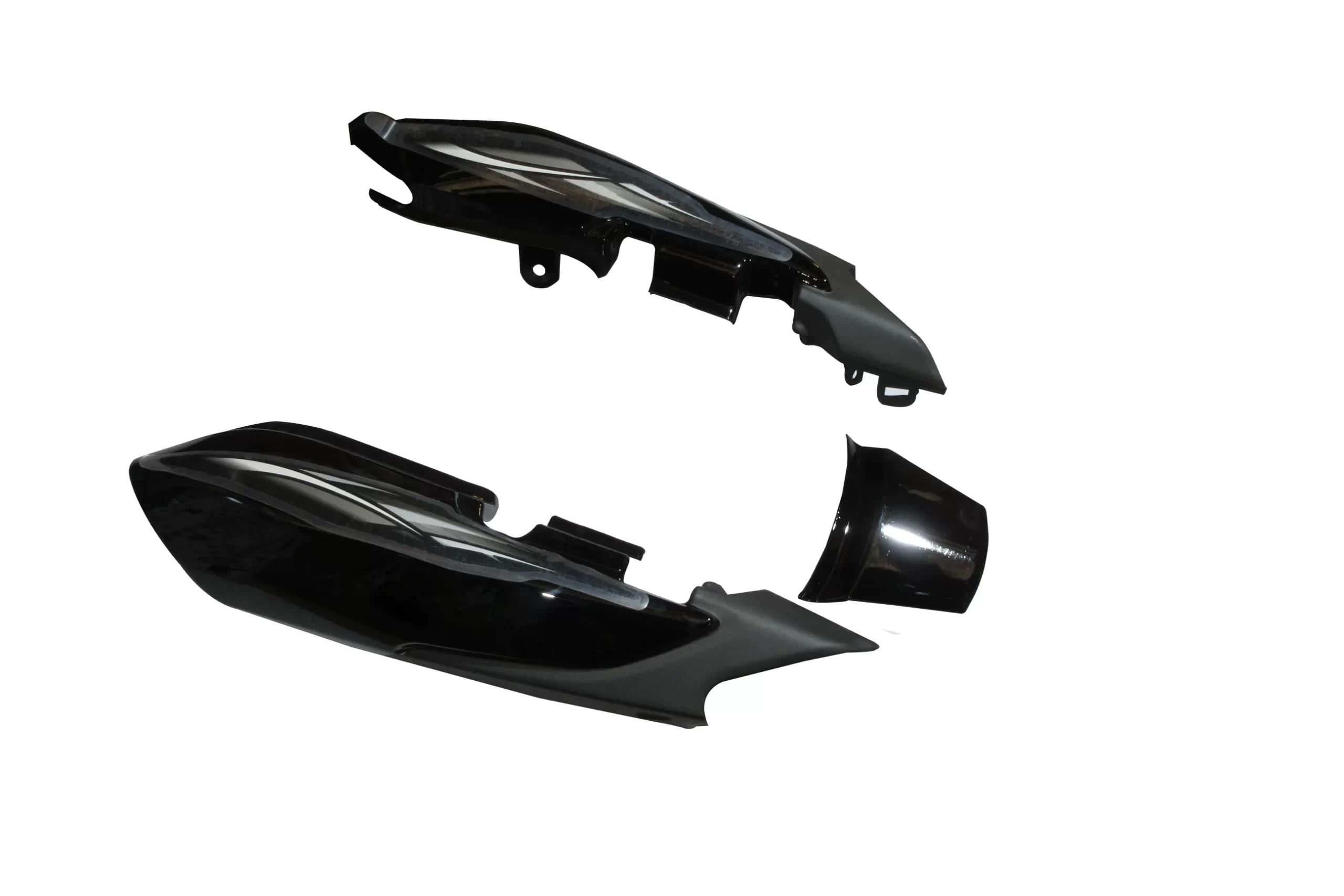 Tail Panel/seat Cowl-tvs Star Cvti 110 N Black (silver Stk)