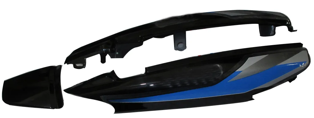 Tail Panel/seat Cowl-tvs Star Sport Black
