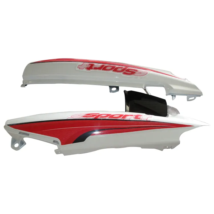 Tail Panel/seat Cowl-tvs Star Sport Latest Type 3 Dazzling White