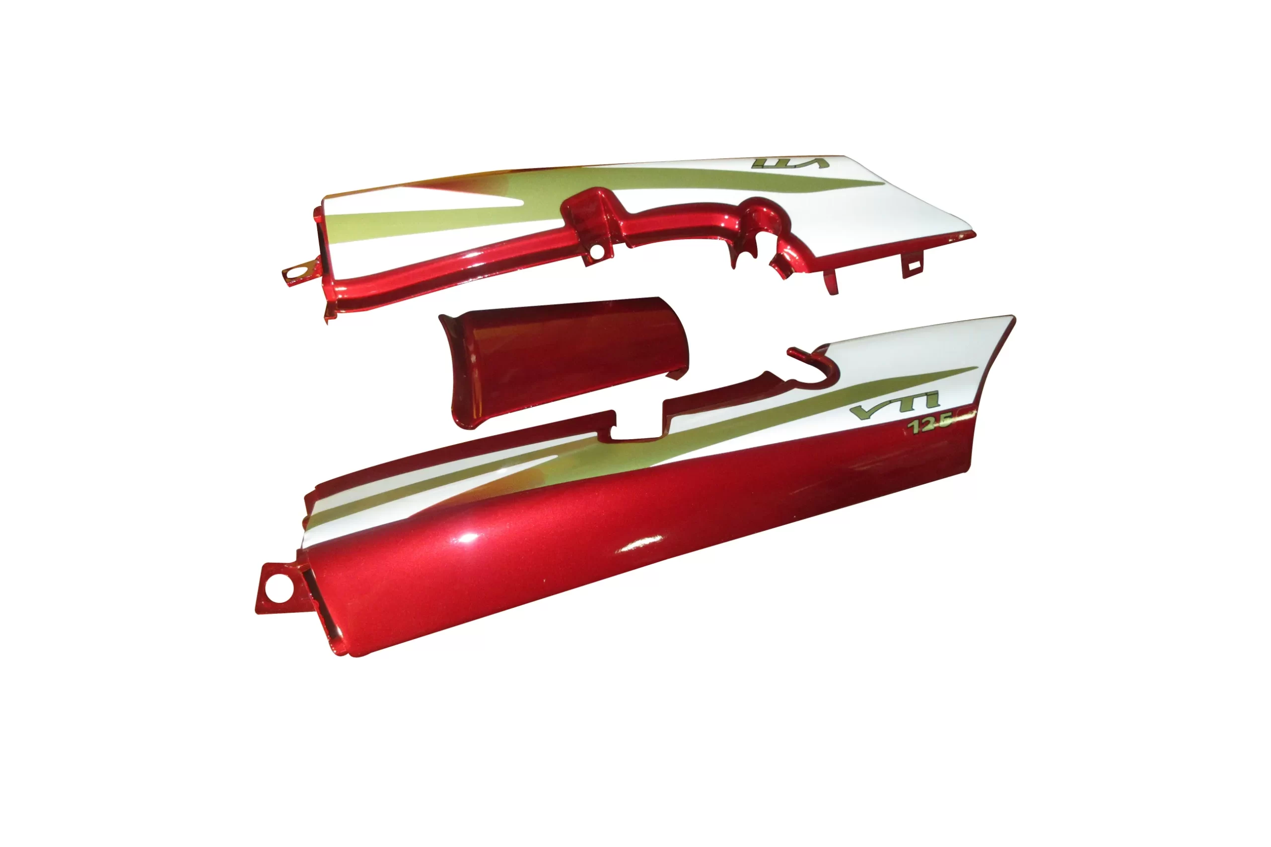Tail Panel/seat Cowl-tvs Victor Glx Red