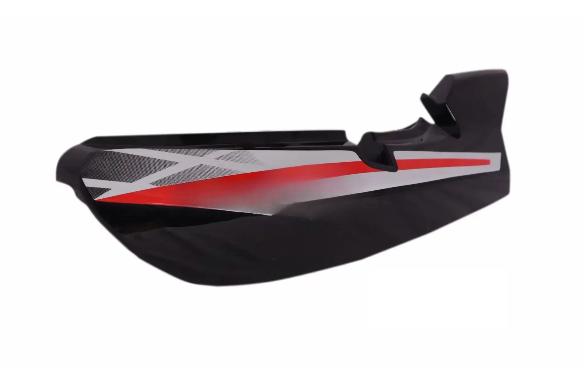 Tail Panel/seat Cowl-tvs Victor Gx  Black(red Stk)