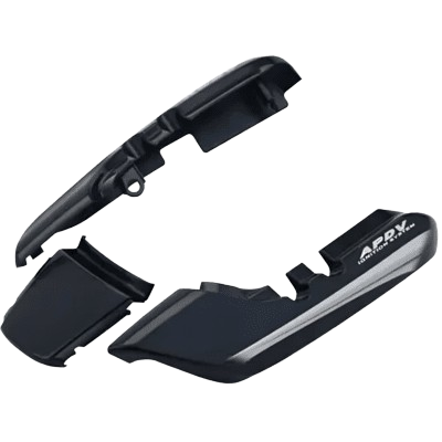 Tail Panels Set Black (gray Stk) Sai Splendor Pro – Genuine