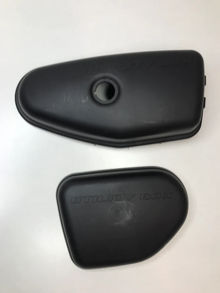 Tool Box / Utility Box Cover For Hero Splendor Pro Right And Left Ks 9228