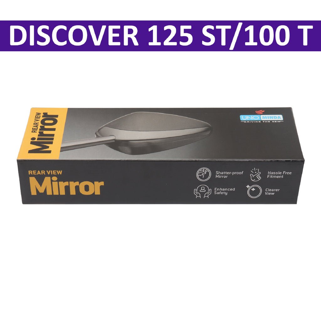 Uno Minda Mirror (left) For Discover 125st, Discover 100t