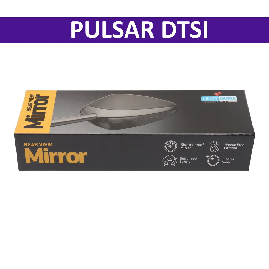 Uno Minda Mirror (right) For Pulsar Dtsi