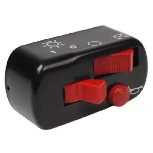 Uno Minda Sw-0746 Handle Bar Switch Light And Horn For bajaj 3w Re/ 4s/ Cng-9