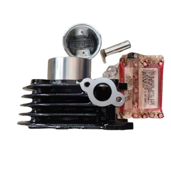 Usha Piston Cylinder Kit Tvs Scooty Pep Plus Streak Engine Block (upcktsp1)