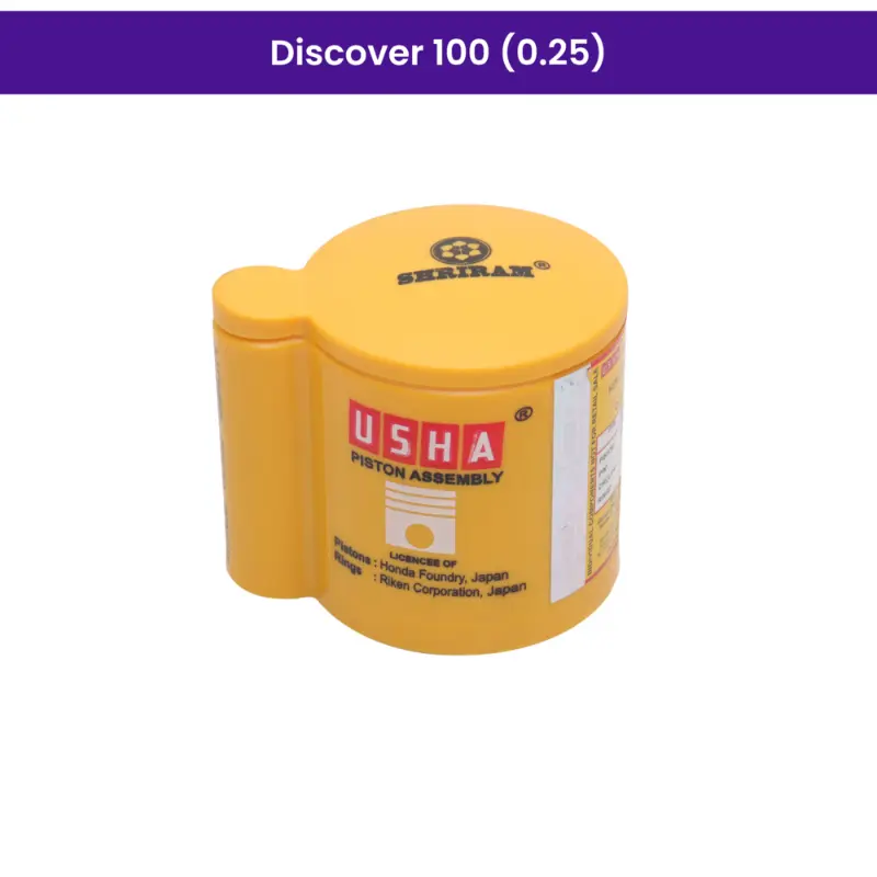 Usha Piston Kit (0.25) For Discover 100