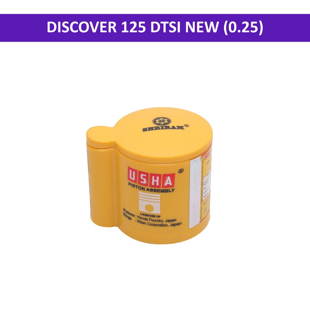 Usha Piston Kit (0.25) For Discover 125 Dtsi