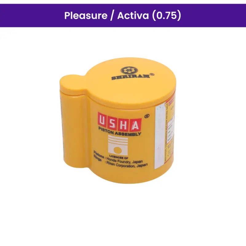 Usha Piston Kit (0.75) For Pleasure, Activa