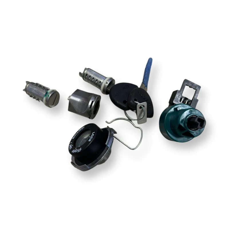Vespa Complete Lock Set (set Of 4) Compatible For Piaggio Vespa