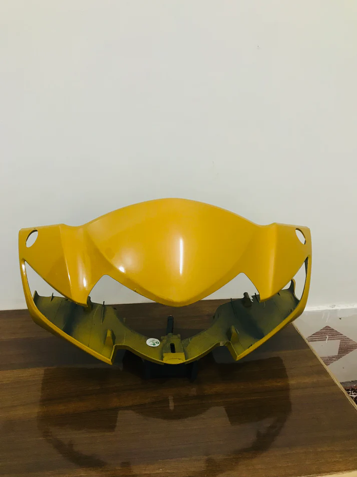 Visor For Honda Activa 5g Dazzle Yellow