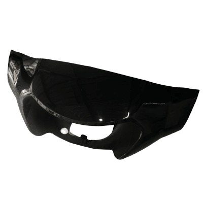 Visor Standard Mat Black Duro