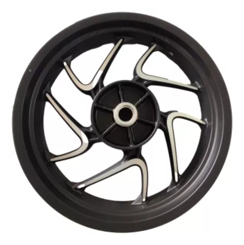 Wheel Rim Rear Matt Black For Bajaj Dominar 400 Bs4|bs6