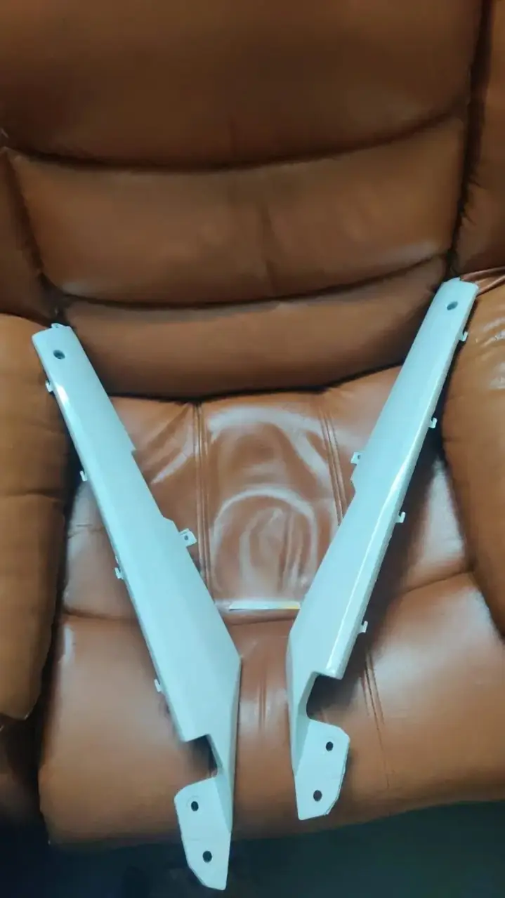 White Foot Guard Trim For Hero Maestro