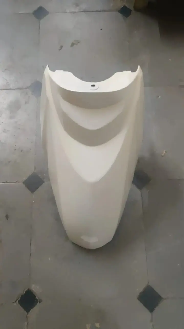 White Honda Dio Front Mudguard