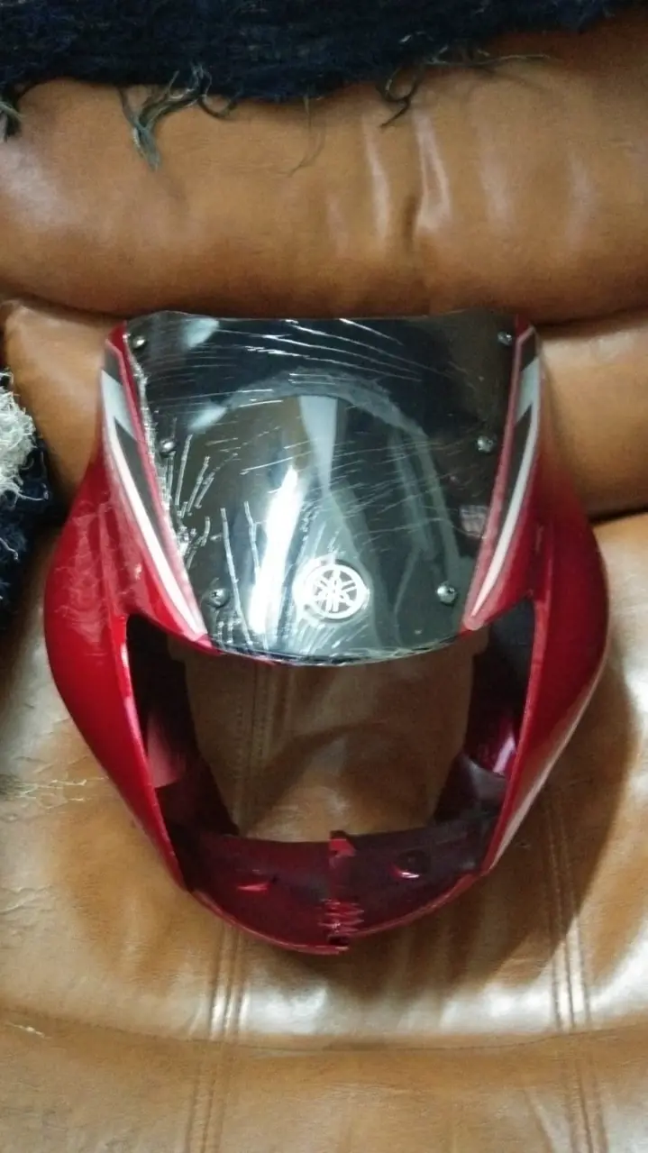 Yamaha Gladiator Visor Red