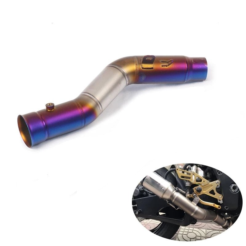 Yamaha R1 2009-2014 Side Mount Slip-on/ Middle/ Link Pipe – Multicolor