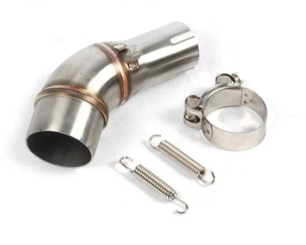 Yamaha R3 Bent Pipe/middle Pipe – Silver